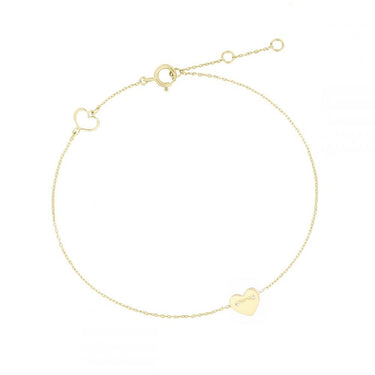 BRACCIALE 18KT CUORE PETIT