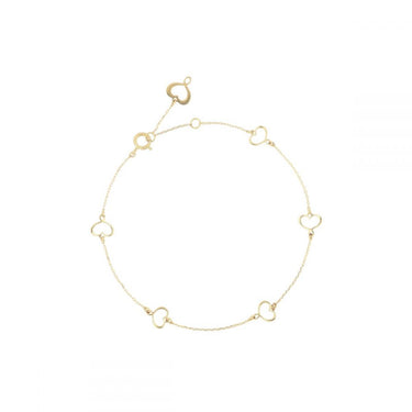 BRACCIALE CUORI MAMAN 18KT